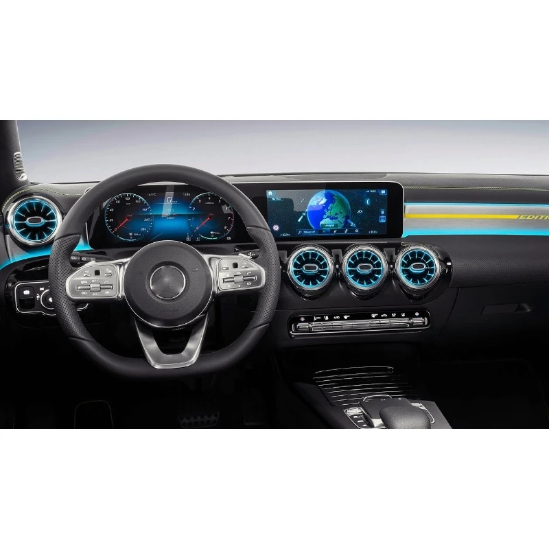 Автомобильный мультимедийный плеер NAVI для Mercedes Benz MB A Class W177 Стерео gps навигация