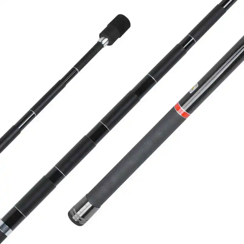 5.4m 4.5m Retractable Fishing Landing Net Rod Round Stretch Brail Pole Portable Telescopic Landing Net Fishing Accessory fishing net fishing landing net