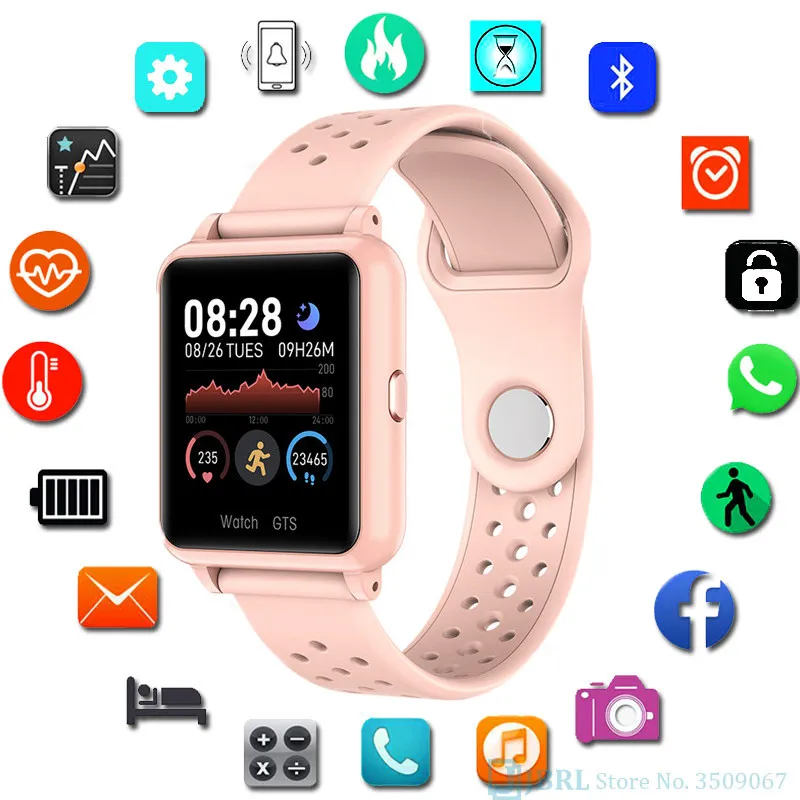 electronic wrist watch with a mobile phone