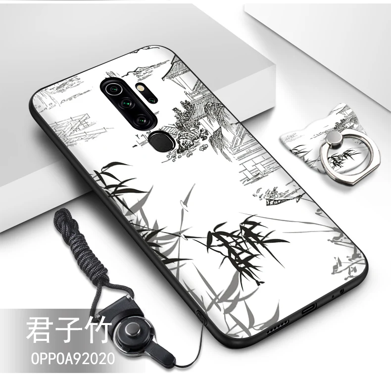 color as photo Для oppo A9 чехол Топ продаж ТПУ силиконовый чехол+ ремешок с милым рисунком кольцо задняя крышка чехол для oppo A9 крышка - Цвет: color as photo