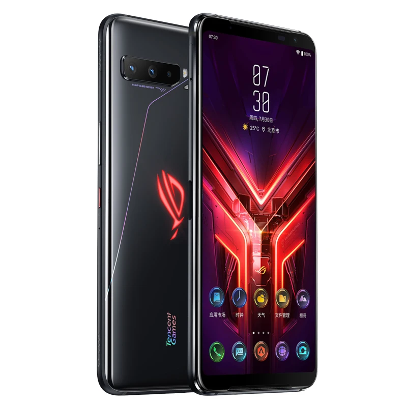 Оригинальный новый игровой телефон Asus ROG 3 ZS661KS 5G 6 59 &quotSnapdragon 865 + 12 Гб 128/256/512 ГБ
