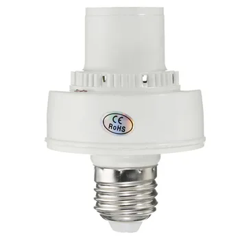 

AC 220V E27 Sound Voice Light Control Delay Switch LED Lamp Bulb Holder Adapter Socket Lighting