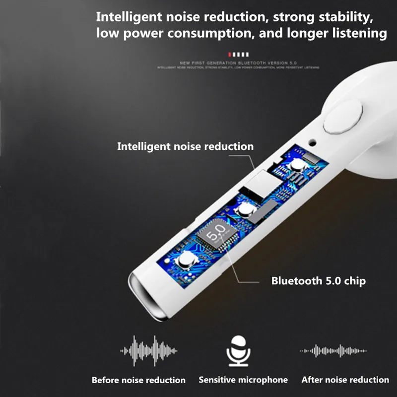 Модный беспроводной Bluetooth наушник чехол для телефона для iPhone 6 6x7 8 Plus Bluetooth ушной чехол для телефона s для iPhone XS MAX XR X Чехол