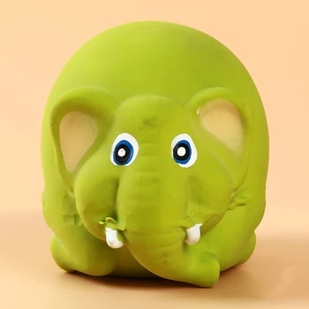 

Cartoon Animal Small dog toys Squeaky Emulsion Durable Training Toys Puppy Chew Interactive Toys Pet Sound Toys