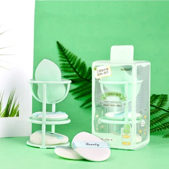 

Makeup Puff Rack Sponge Holder Beauty Makeup Powder Puff Blender Storage Rack Sponge Drying Stand Holder