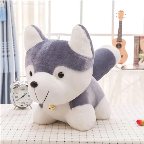 Fancytrader 35'' Big Plush Husky Toy Stuffed Animal Husky Dog Doll Cute Hugging Pillow Kid Gift Home Deco X'mas Gift 90cm (9)