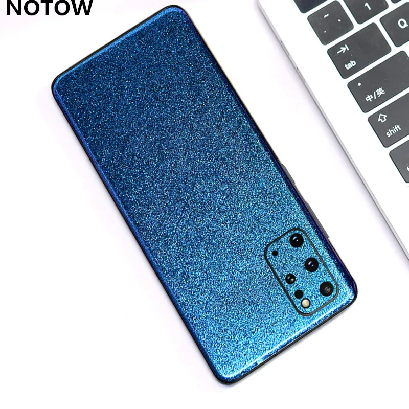 Выцветающая Алмазная блестящая наклейка NOTOW защитная пленка на заднюю панель для