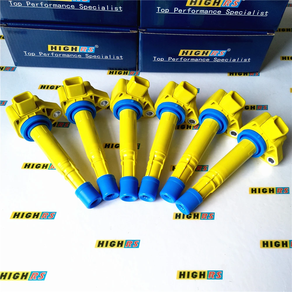 Set of 6 Ignition coils coil pack fit 2001 2009 Honda PILOT Ridgeline