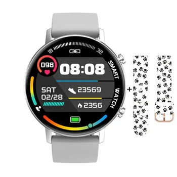 

Smart Watch DT96 Women Smart Watch 1.3ich IPS Full Touch Screen 360*360 Blood Pressure Oxygen Heart Rate Monitor Activity Watch