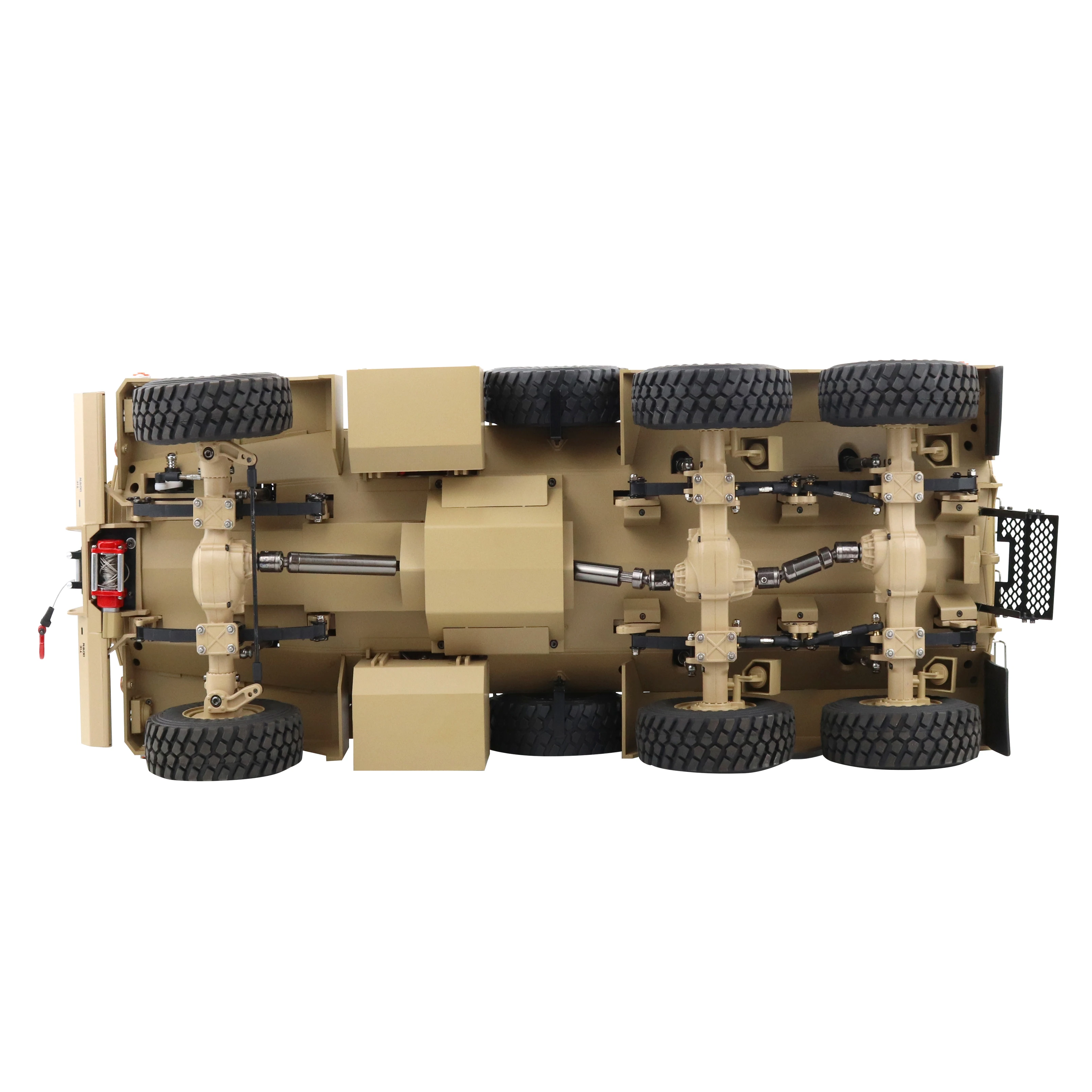 1/12 US Full Scale Alloy 6*6 Explosion Proof Military Truck
