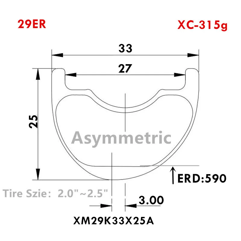 Paire De Jantes VTT Carbone 29" Ultralégères - Asymétriques, Tubeless, 34x20mm - Neuf Avec Garantie