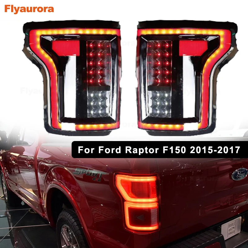 Сиденье автомобиля искусственная кожа полный светодиодный левый/правый задние габаритные задние фонари энергосберегающие лампы для Ford Raptor F150 2009 2010 2011 2012 2013