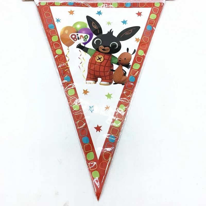 Bing Bunny Childrens Birthday Party Tableware Cups Napkins Plates Tablecloth 