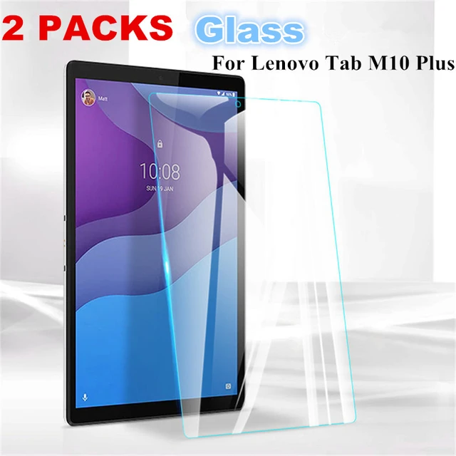 Protection d'écran pour tablette Avizar Film pour Lenovo Tab M10 FHD Plus  Gen 2 Verre Trempé 9H Antichoc Anti-traces Transparent