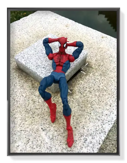 Figurine à bougie Spider Man, 2 figurines, 12 cm, 1 pièce - AliExpress