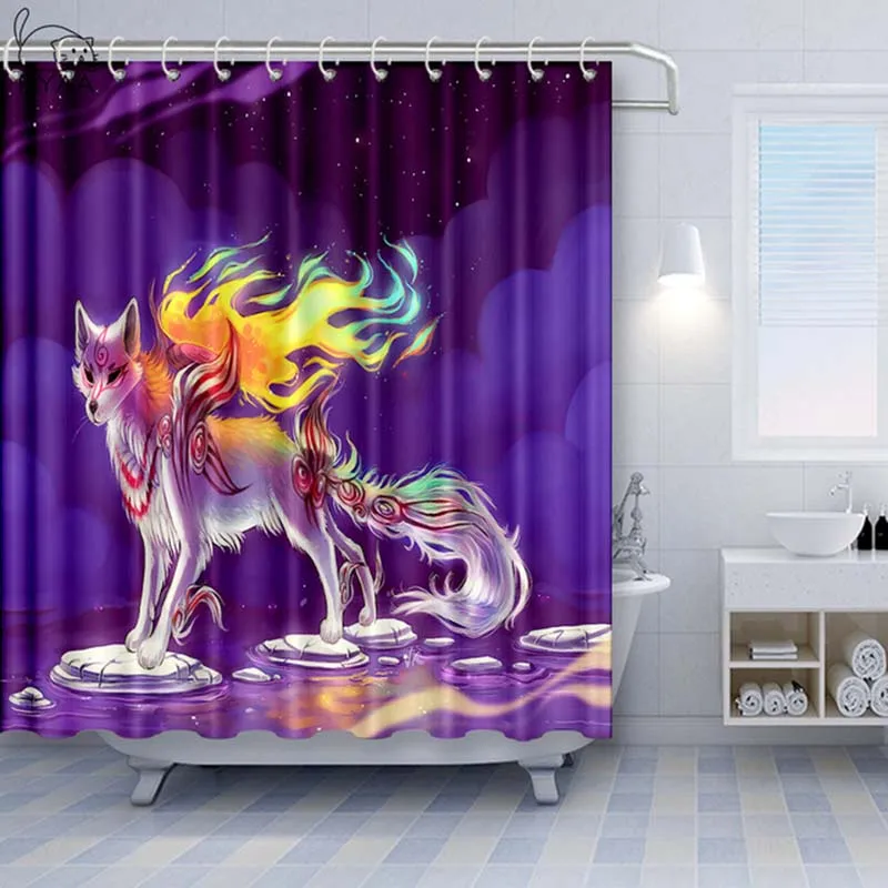 NYAA-Cute-Red-Fox-In-The-Wild-Forest-Shower-Curtain-For-Bathroom-Polyester-Fabric-Waterproof-Curtain.jpg_640x640 (5)