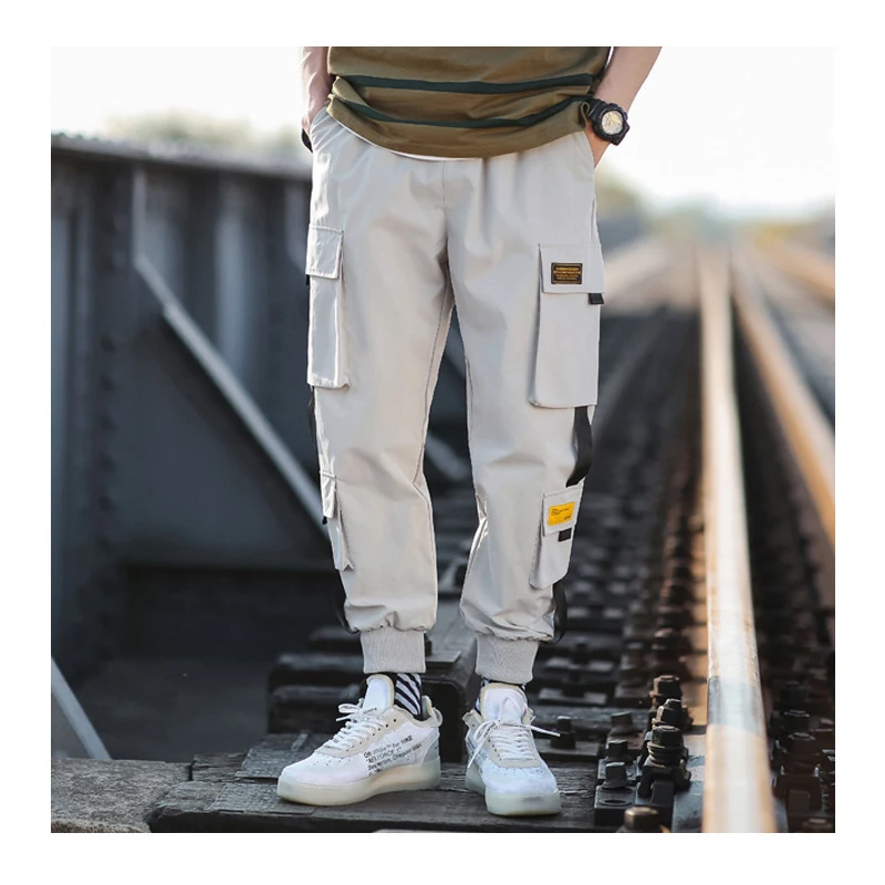 Men's Cargo Pants Multi-Pocket calça Cargo Jogging Overall Trousers Outdoor  Hiking Trekking Sports Oversize Sweatpants