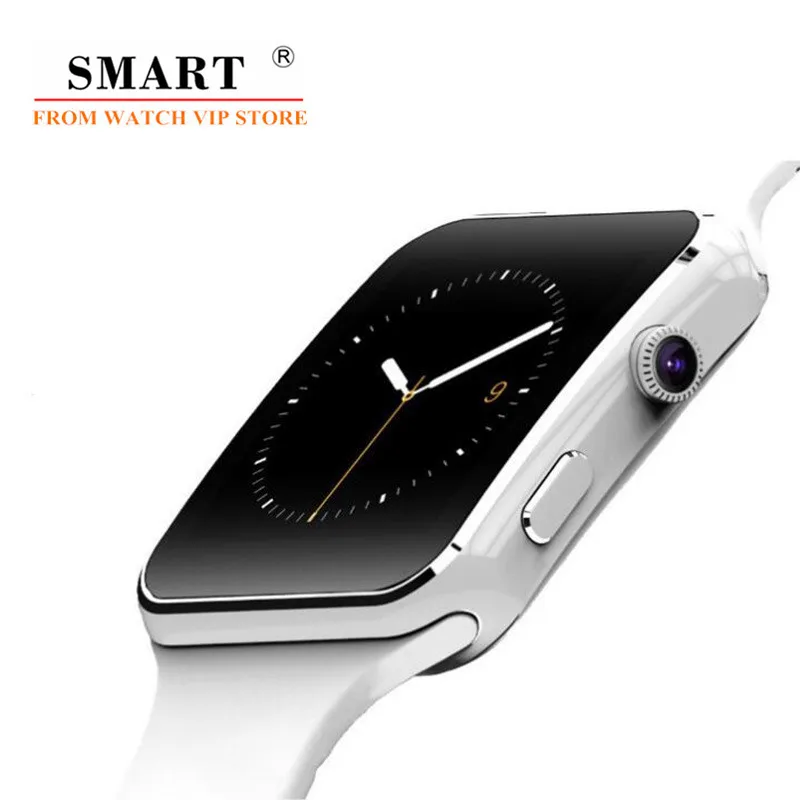 

X6 Smart Watch Pedometer Camera Touch Screen Connect Watch Support SIM TF Card Bluetooth Tracker Smartwatch for iPhone Android