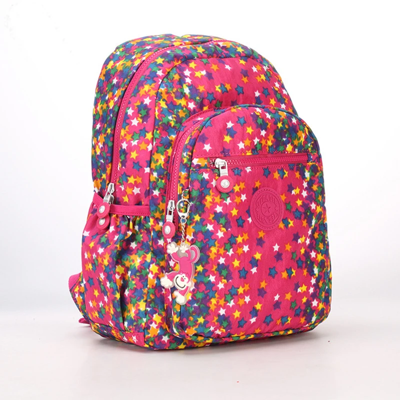 6 Рюкзак Kipled Mochila Mujer Escolar Feminina, школьный рюкзак для девочек-подростков, нейлоновые рюкзаки для женщин - Цвет: 6