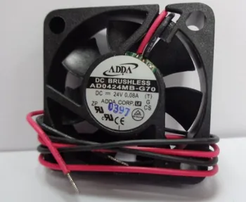 

Zyvpee 40x40x10mm AD0424MB-G70 4cm 24V 0.08A 2Wire 40mm 4010 Inverter Fan