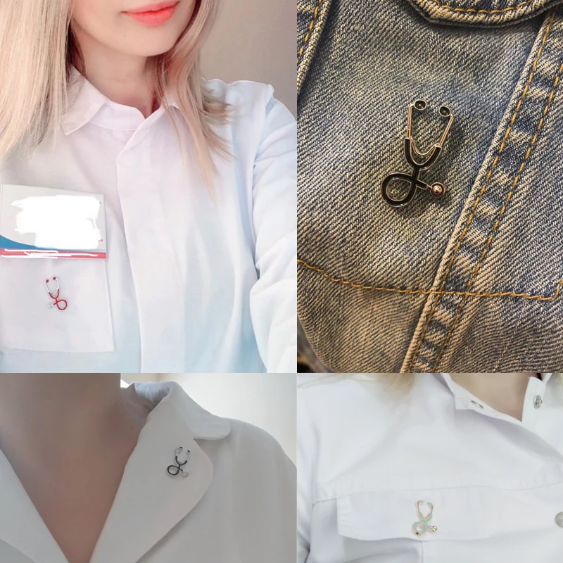 18style медицинский стетоскоп, эмалированные булавки, анатомия сердца, зуб, мозговая брошь для врача, медсестры, нагрудные булавки, куртки, значок, Ювелирное Украшение с иконой