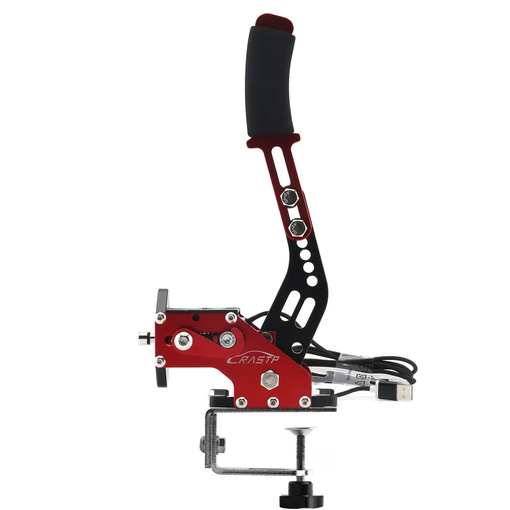 Rastp -Table Bench Heavy Duty Grip Clamp Bracket Designed for USB Handbrake Sim Racing Handbrake Racing Game Bracket RS-HB020