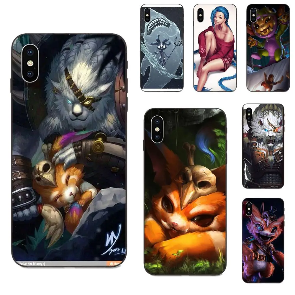 

For Xiaomi Mi Mix Max Note 2 2S 3 5X 6 6X 8 9 9T SE A1 A2 A3 CC9e Lite Play Pro F1 TPU Case Lol League Of Legends Gnar