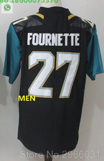 For men Jacksonville A+++ Качественная мужская футболка для взрослых Blake Bortles 5 Jalen Ramsey 20 leonard fournette 27Yannick Ngakoue 91 - Цвет: For men
