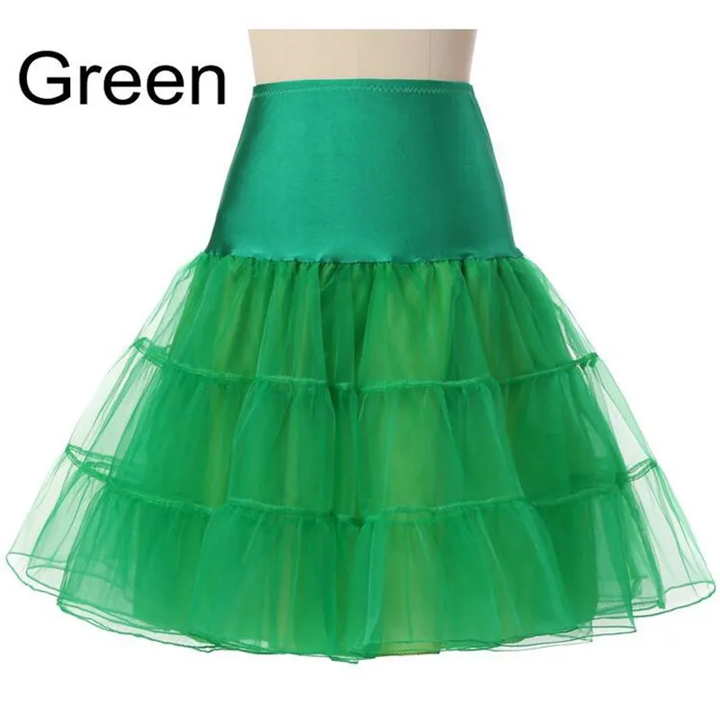 Ваша Primavera 2020! Enagua de Cosplay para mujer enaguas 65 см Lado hasta la rodilla Falda corta boda 3 capas All d|Юбки| |