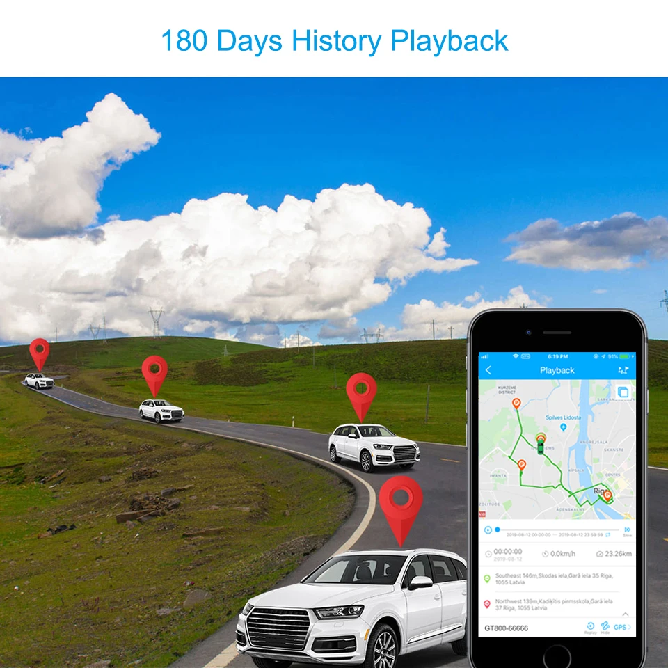 GT800 водонепроницаемый IP66 грузовик gps трекер для автобуса CONCOX слежение за
