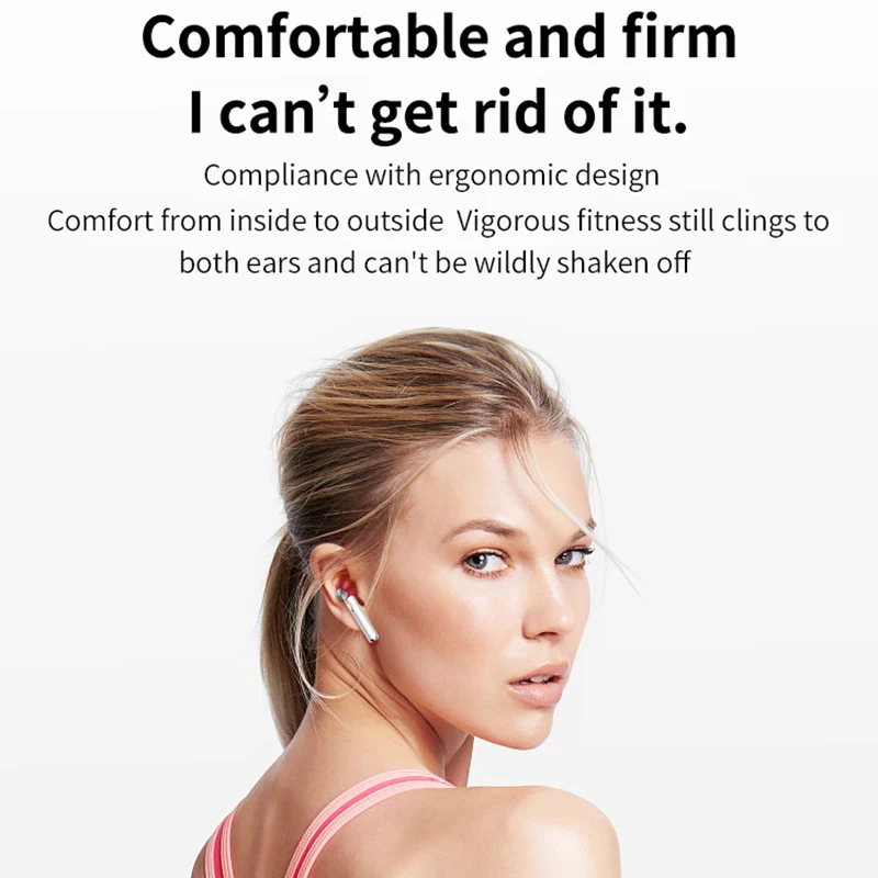 Newest Bluetooth V5.0 Earphones Mini Stereo Wireless Headphones Running Sport Bass Headset With Mic For All Android IOS Devices