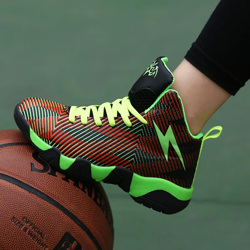 Детская Баскетбольная обувь; Мужская обувь; Kyrie 4; ретро 11; 9; Uptempo Boots; кроссовки; Lebron; Молодежная обувь для мальчиков