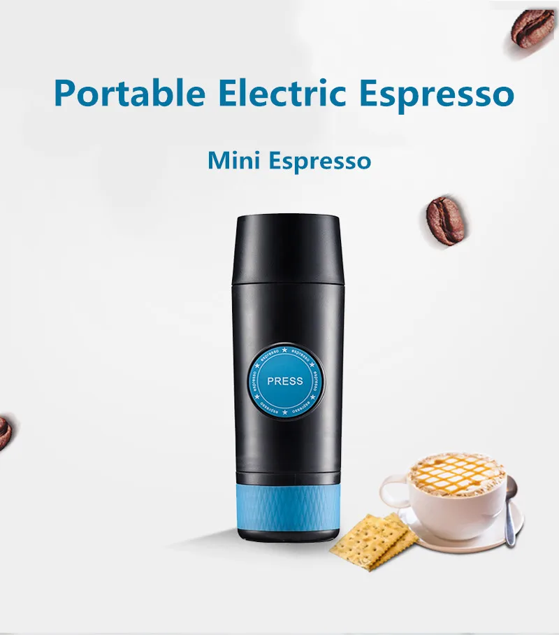 2 в 1 капсула и молотый мини эспрессо портативная кофеварка для горячего и холодного извлечения USB электрическая кофейная Порошковая машина