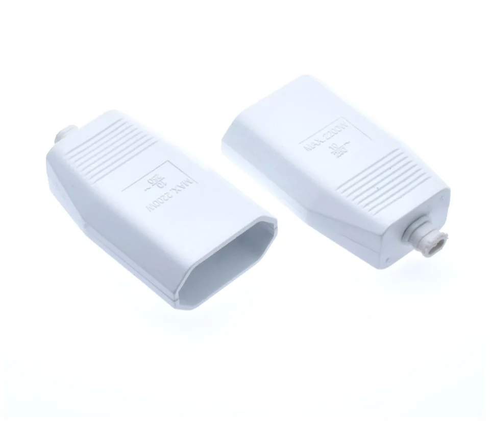 Адаптер питания переменного тока с женским и мужским разъемами стандарта ЕС