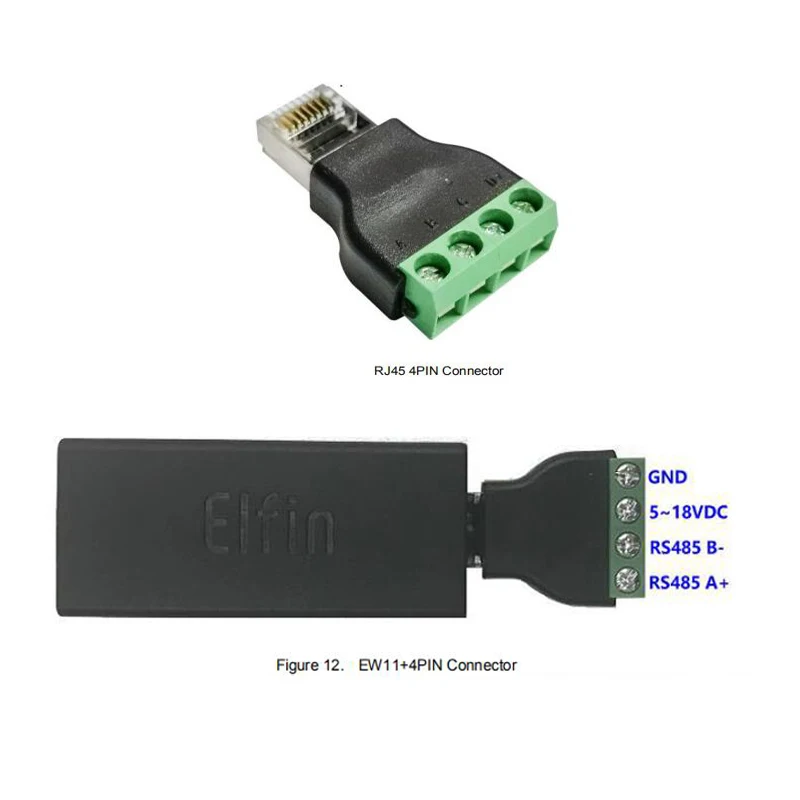 Elfin EW11 последовательный порт TCP RS485 WiFi устройство Серверный модуль IP Telnet Modbus