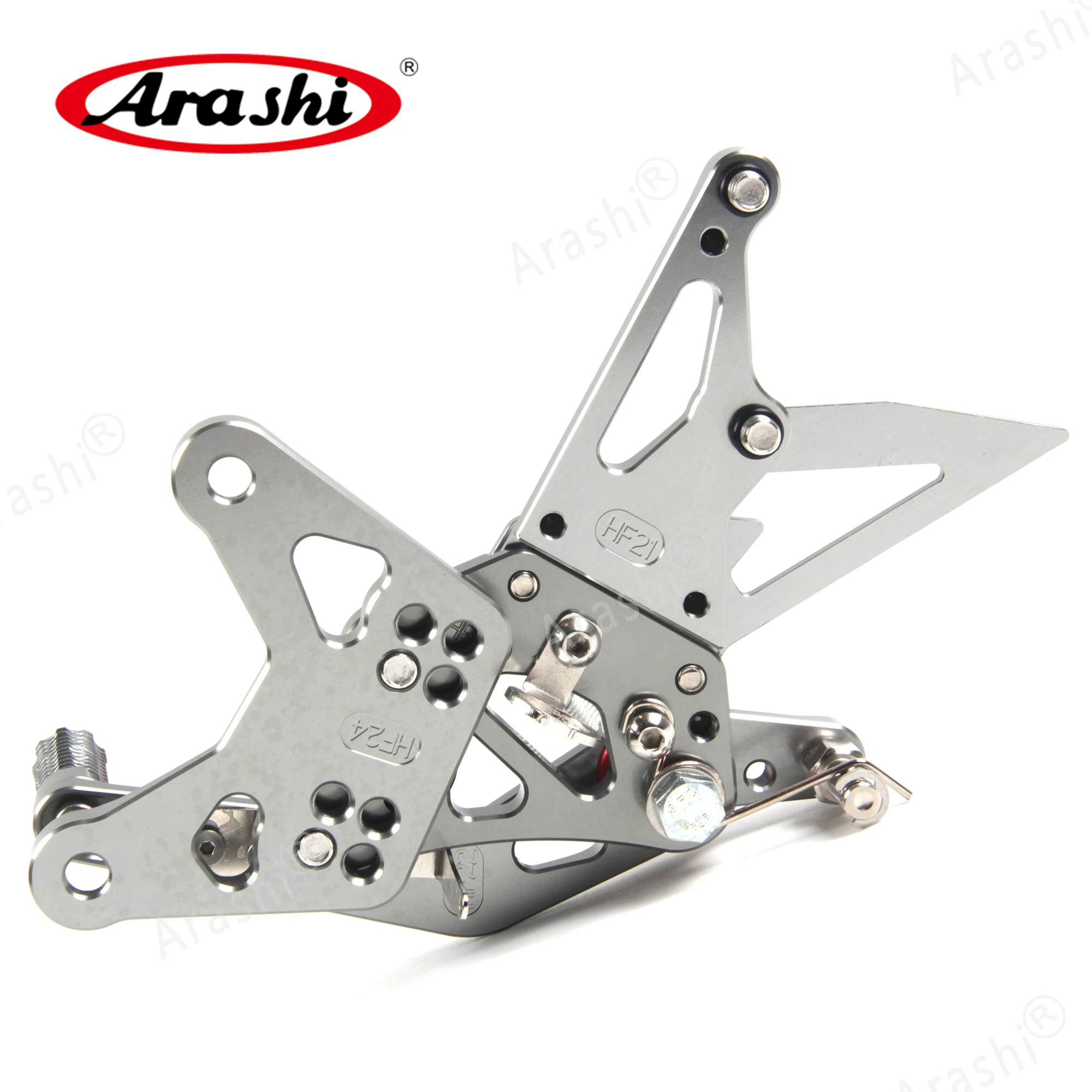 ARASHI CNC Rearset ZX6R 2009 2010 2011 2012 2013 подставка для ног регулируемая подножка задний Набор для KAWASAKI NINJA ZX-6R ZX636