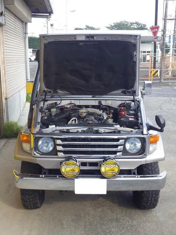 For 1984 2004 Toyota Land Cruiser Hzj76v Front Hood Bonnet Modify Gas Struts Carbon Fiber Spring Damper Lift Support Absorber Strut Bars Aliexpress