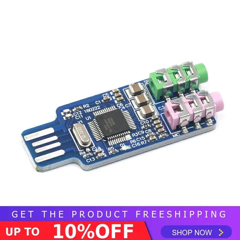 5 в Мини PCM2704 USB DAC HIFI USB звуковая карта USB power DAC декодер плата модуль для Arduino Raspberry Pi 16 бит