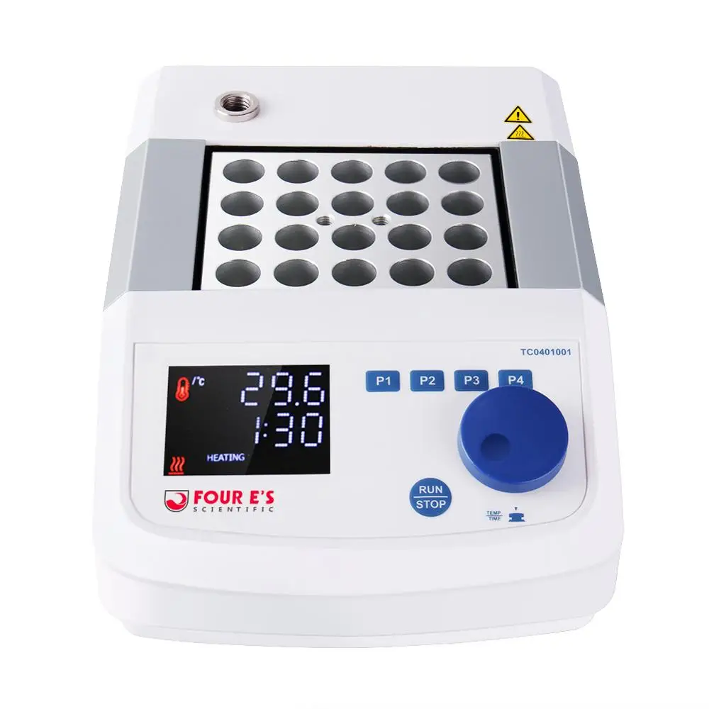 

Dry Bath Incubator LED Display Digital Lab Drying Equipment with 20 * 1.5ml Block RT 5-150 Degree