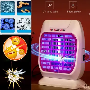 

110V 220V Remote Control Ultraviolet Sterilizing lamp 38W UV Disinfection Light High Ozone UVC Germicidal Lamp Killing Virus