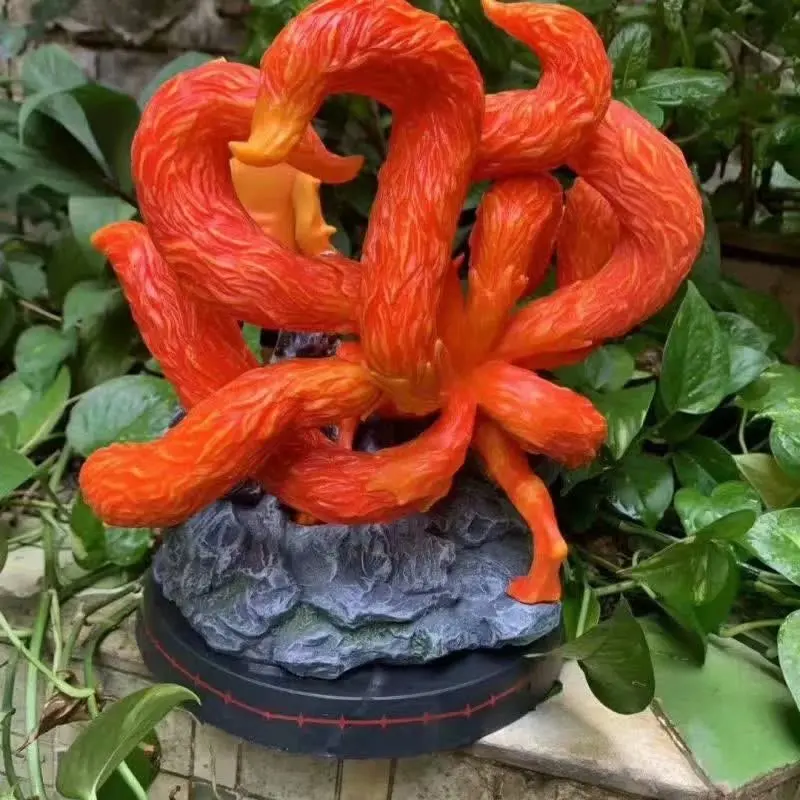 Аниме Наруто Kurama Rikudousennin Modo Uzumaki Наруто 25 см ПВХ фигурка Коллекция Модель игрушки Настольный Декор X3829