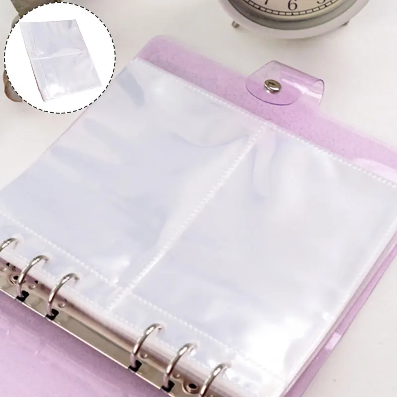 New 3/5inch Photo Album Pages Durable Holder High Quality Fashion Transparent household Card Sleeves Storage | Дом и сад