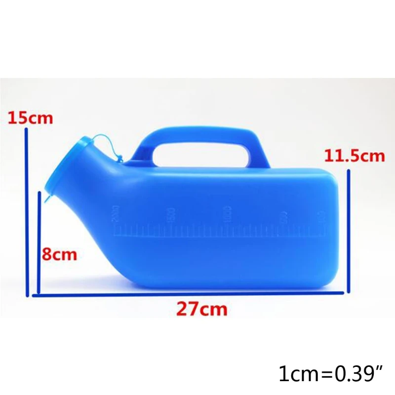 Men's urinals for Men 2000 m l Super Large Capacity Non Spill Male Urine Cups P31B