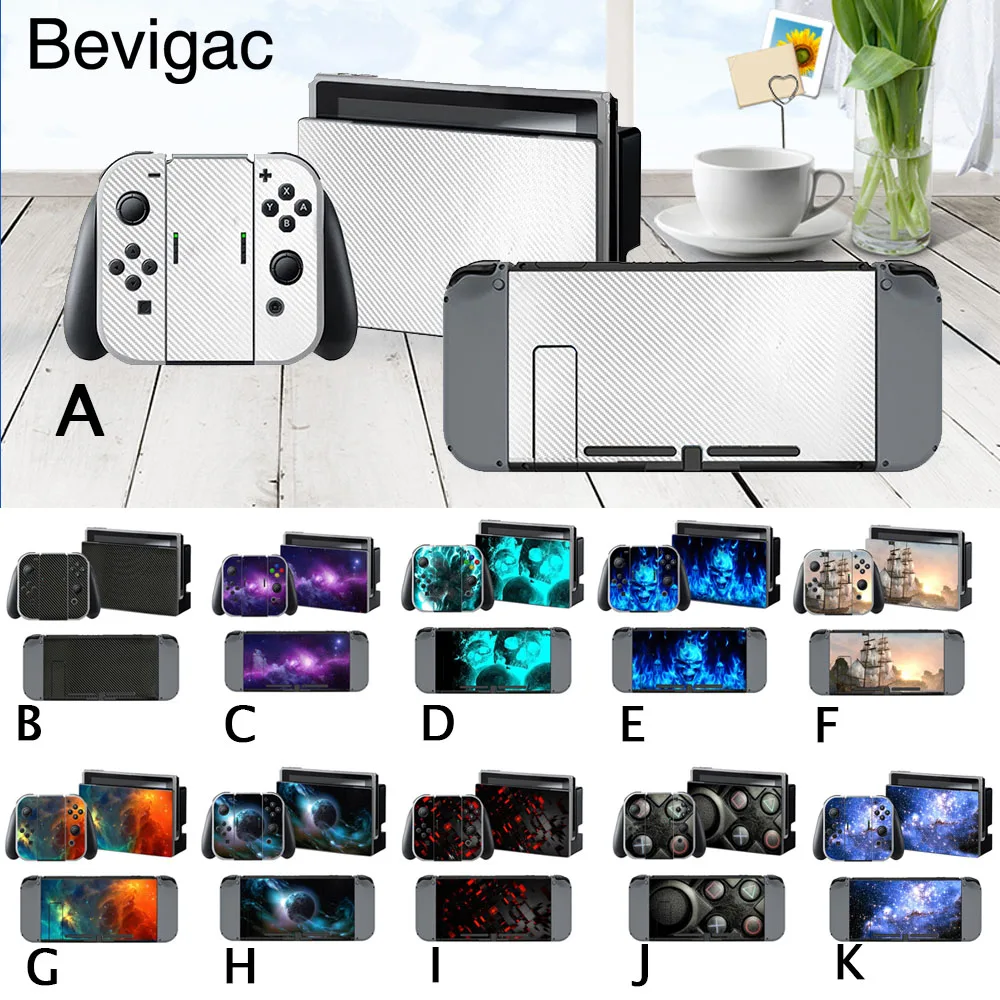 Bevigac ультратонкий Набор ПВХ наклеек чехол наклейки Комплект для Nintendo Switch NS NX