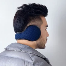 Новинка, теплые наушники для мужчин и женщин, классические вязанные наушники, регулируемые, для зимнего спорта, езды на велосипеде, для защиты ушей, аксессуары