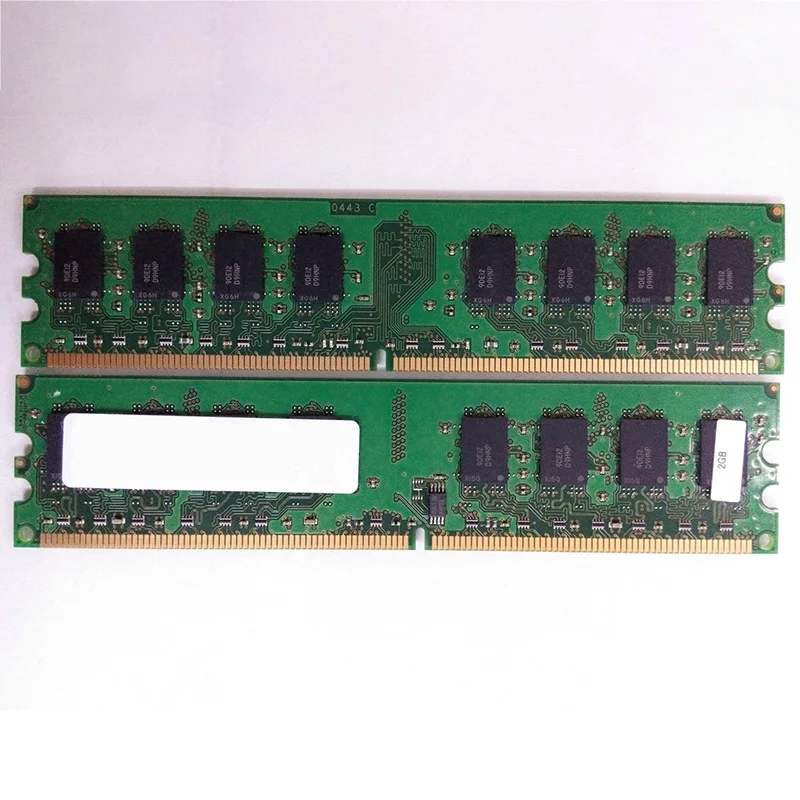 2 шт. MT 2G DDR2 800 PC2-6400U настольных ПК памяти бар ING-SHIPPING