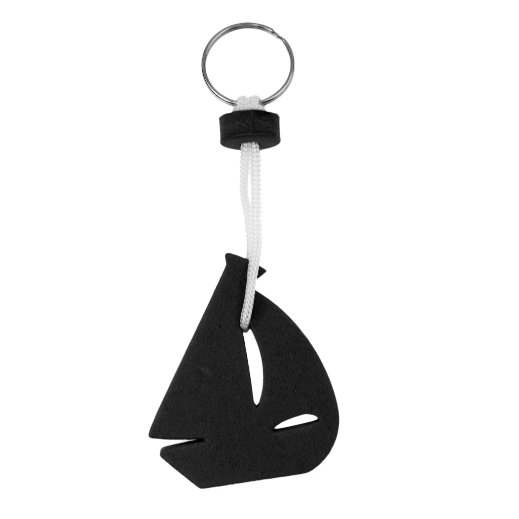 Key Ring Floating Boat Key Chain Key Ring -Marine/Water Sports/Creative Foam Keychain- Sailing Boat