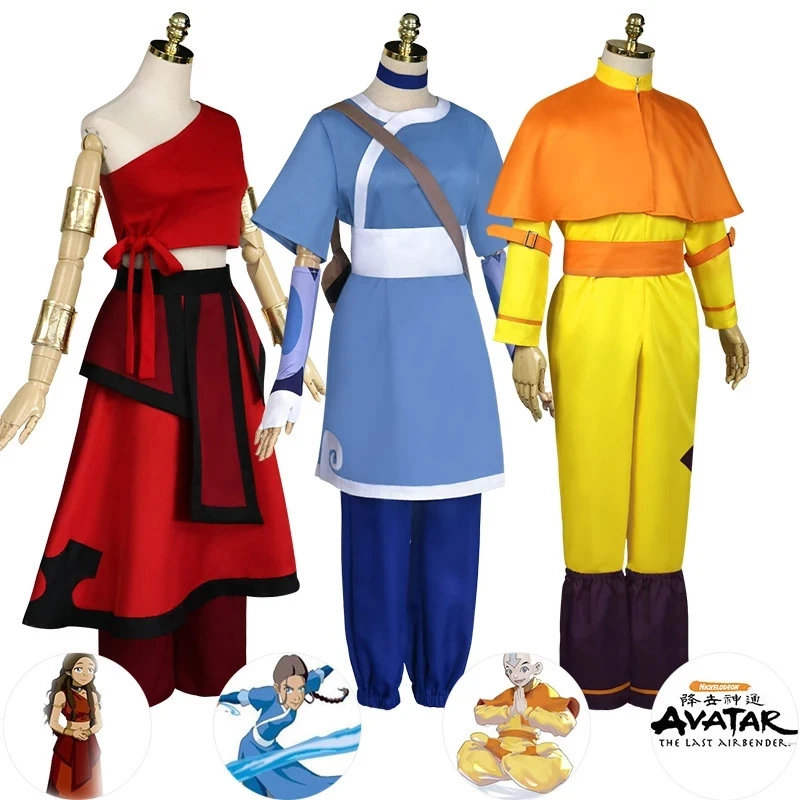 Avatar The last airbender Aang Cosplay Costume