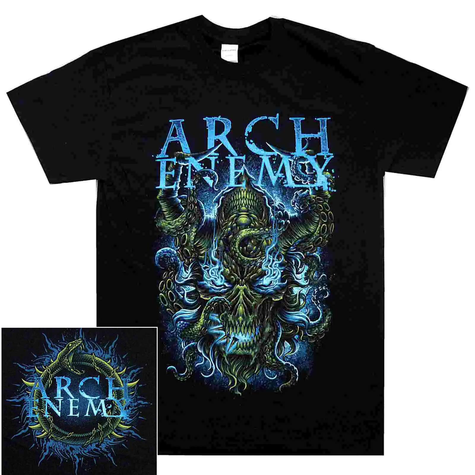 Футболка Arch Enemy Destruction футболка из металла оригинальная новинка | Мужская одежда