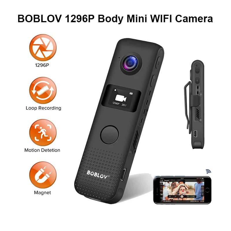 Boblov Mini Camera Wifi Boblov Mini Body Camera Ambarella Camera